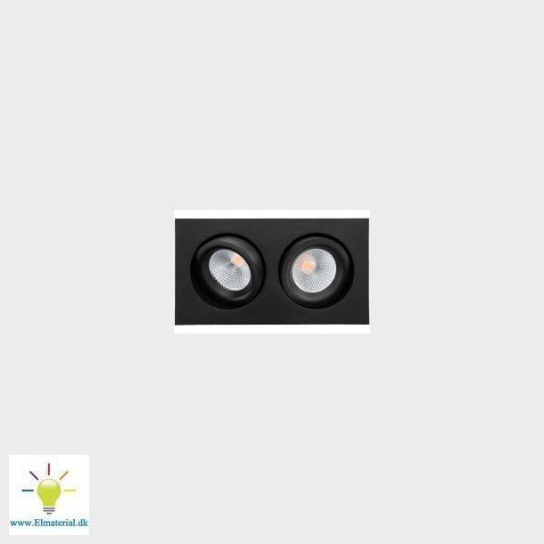 Junistar Lux Sq 2X7W 2700K So