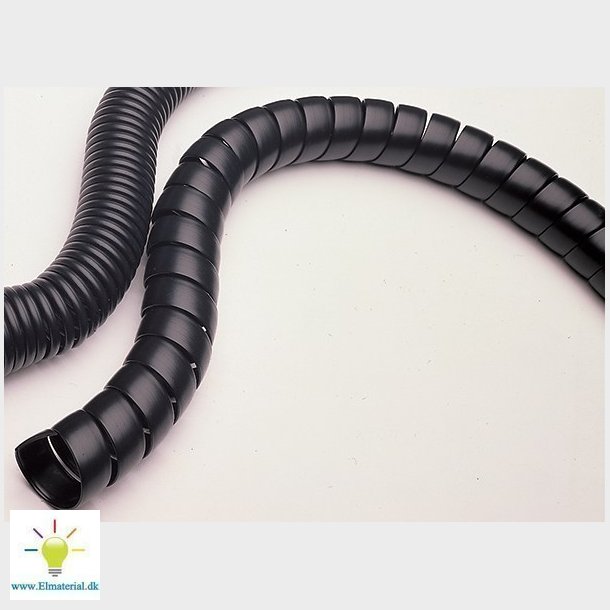 Spiralslange Sps 25 Sort