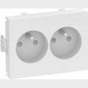 Clic Dubbelplugg W / Pin Hv