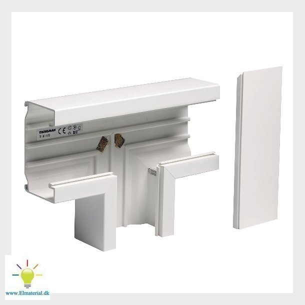 T-Stykke Tek-Ts123 Hvid 9016