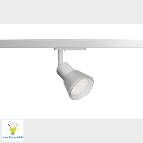 Spot 1F Glas Cup Gu10 Hvid