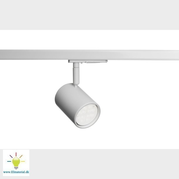 Spot 1F Tubular Alu Gu10 Hvid