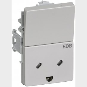 Clicline Plug M Afb Edb 2P + J