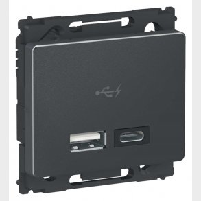 Opus66 2Xusb Laddare Typ A+C Kg