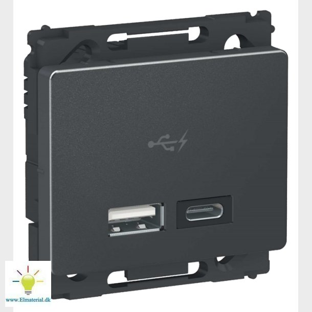 Opus66 2Xusb Laddare Typ A+C Kg