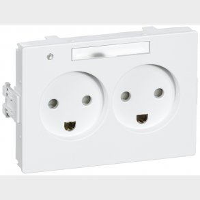 Clicl Stikk.Dobb.2P + J 13A 250V