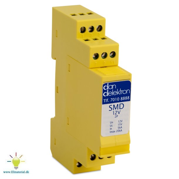 Transientb. 12V 2Par Din-Mont.