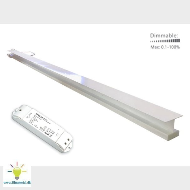 Troldtekt Lysskinne 1200Mm 3K