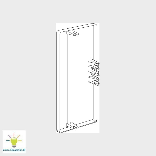 Endestykke Tek-Es161-3 Hv 9010