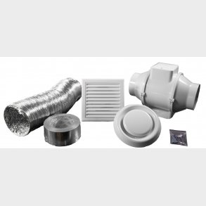 Kit Komplet M/Kanalventilator