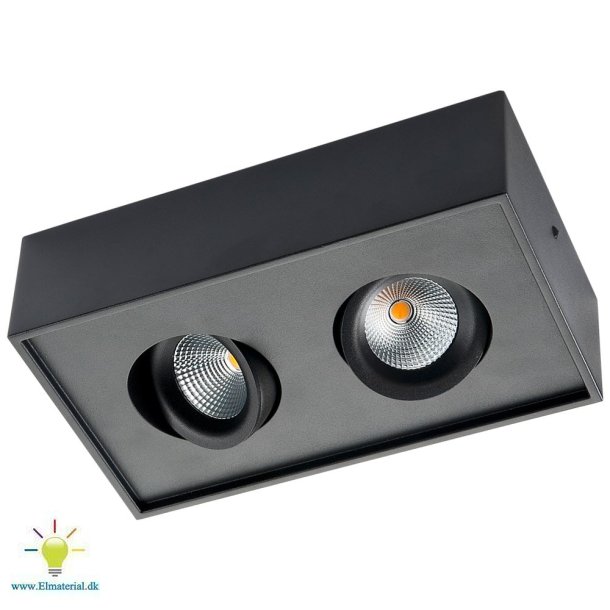 Cube Led 2X6W Dtw Sort