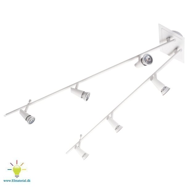 Con Loft Led 6X6W Dtw Hvid