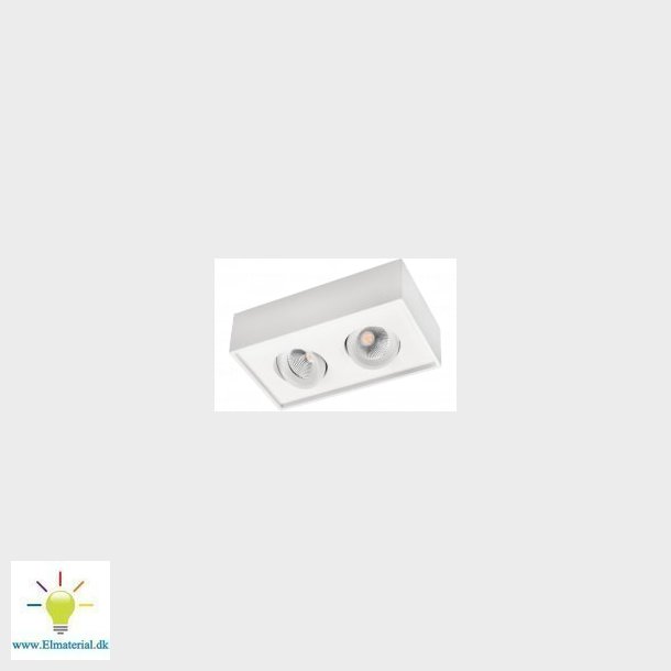 Cube Lux 2X7W 2700K Hvid