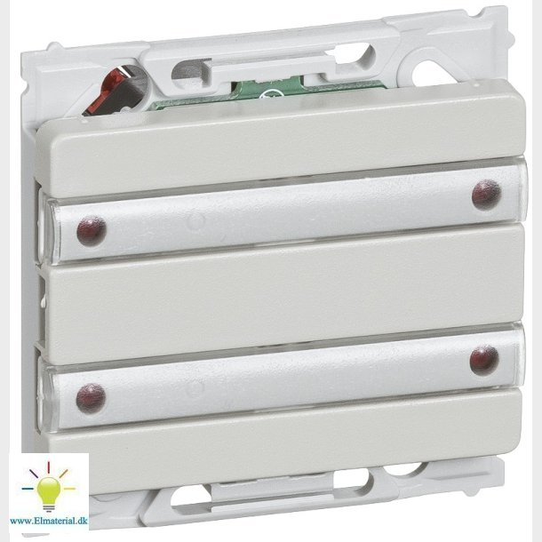 Knx Opus Tryk 4 Sl M/Led Lg