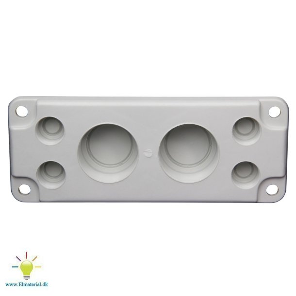 Gevindflange Str. 2 Pg16+Pg36