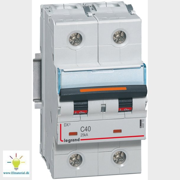 Automatsikr. C 20A 2P Dx3 25Ka