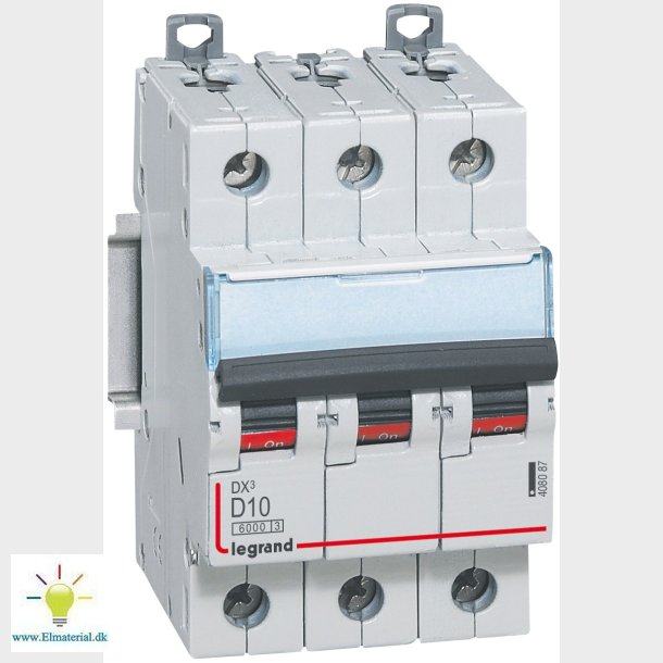 Automatsikr. D 16A 3P 3M Dx3