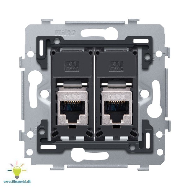 Dataudtag 2 X Rj45 Cat.6 Stp