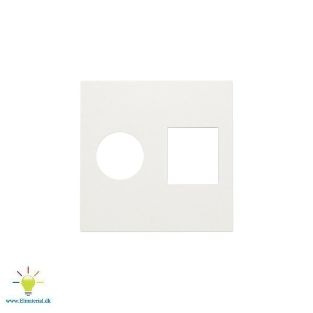 Tangent Tv+Rj45 Hvid