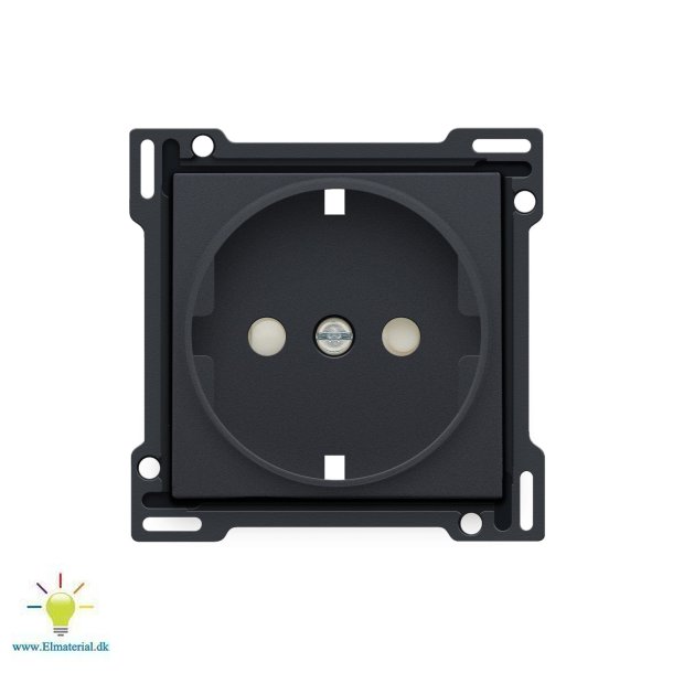 Tangent T/Stikkontakt Antracit