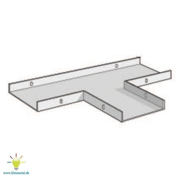 T-Afgrening W12 70/40 Hvid
