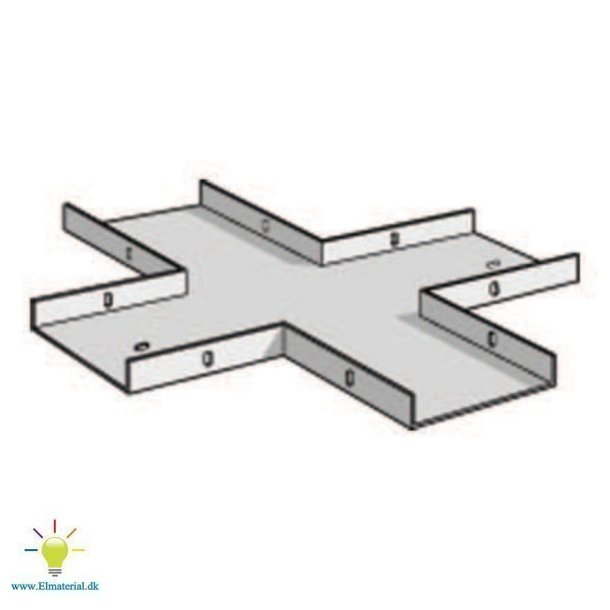 X-Afgrening W13 Skh 70/40 Hvid