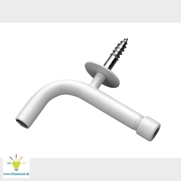 Svanehals Hvid M/1 1/4" Skrue