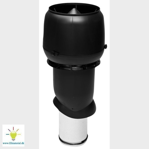 Tagventilationshtte 160 Sort