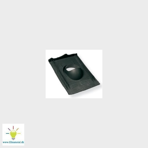 Gennemf. Tegl F/E220 Sort