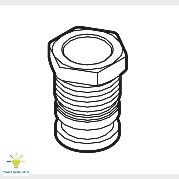 Marineds Smal Nippel 1/2 M/Mt