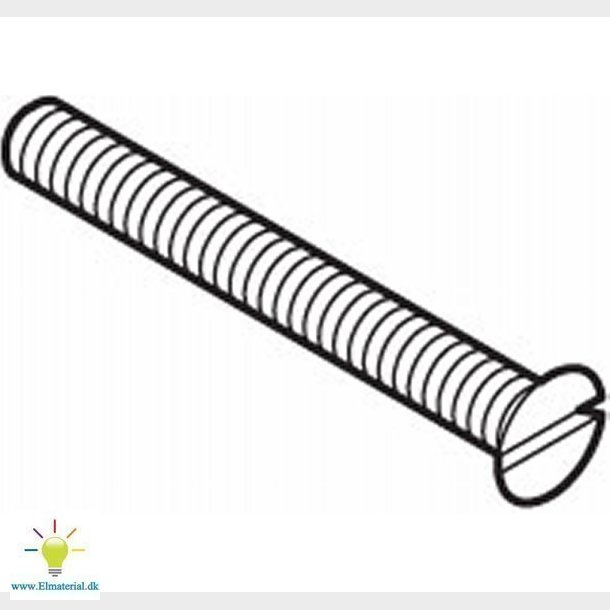 Skrue Undersnket 4X35