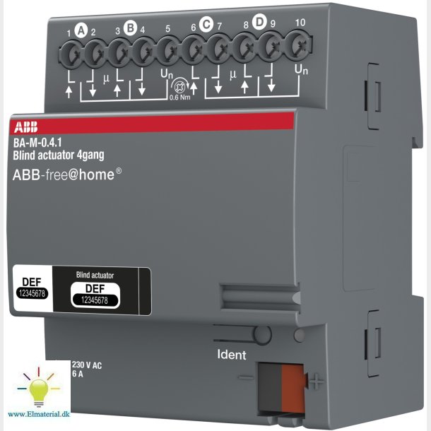 Aktuator Motorstyring 4X6A