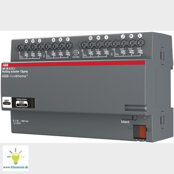 Aktuator Varmestyr. 12X160Ma