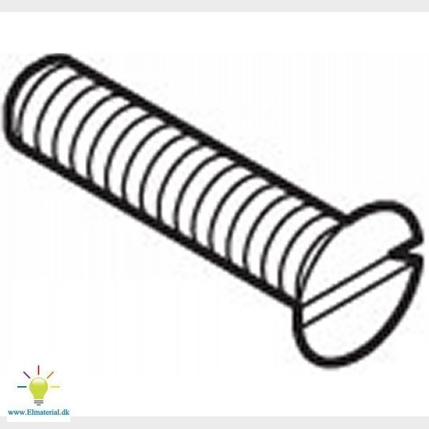 Skrue Undersnket 4X20