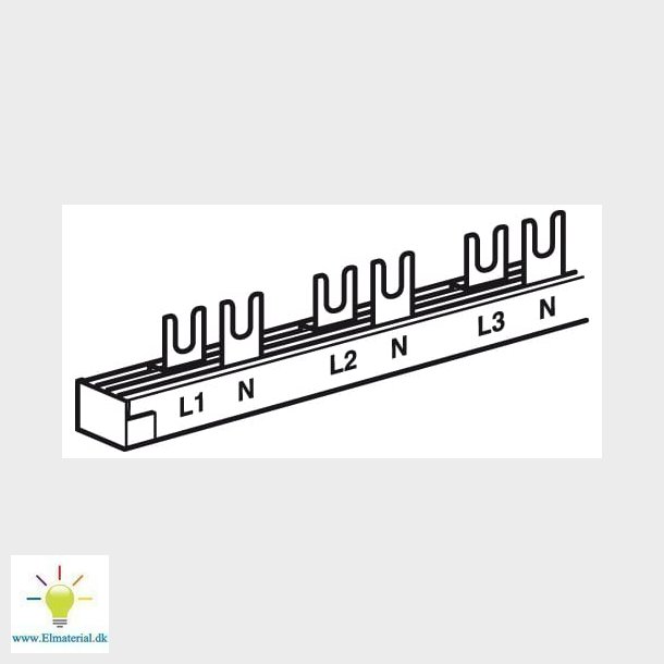 Gaffelsljfeskinne 2P 1 Rkke