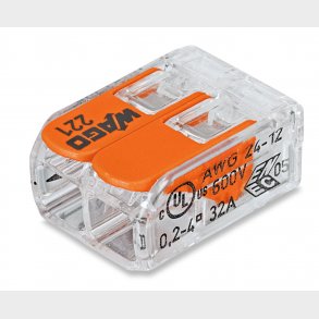 Samlemuffe 2X4Mm2 Transparent