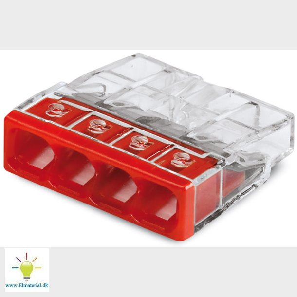 Samlemuffe 4X0,5-2,5Mm2 Rd