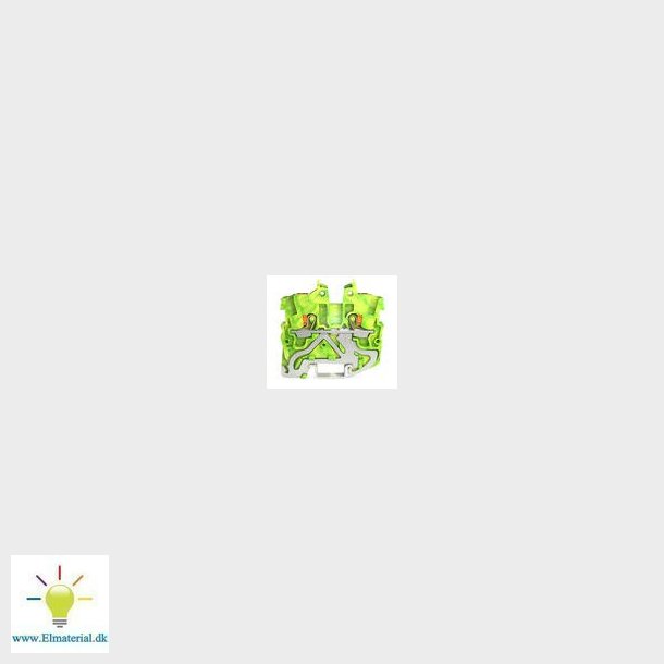 Mini Klemme 2L 1Mm2 Gul/Grn