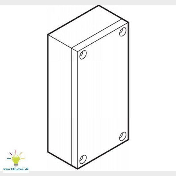 Mix-Box 115X230Mm M/Dksel Lg