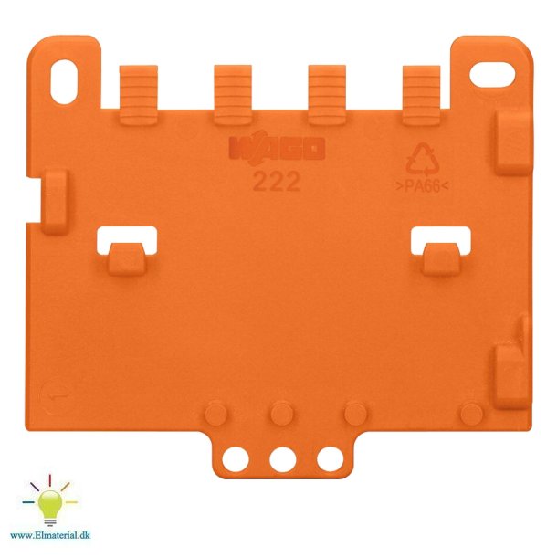 Aflastn Plade T/Holder 222-500