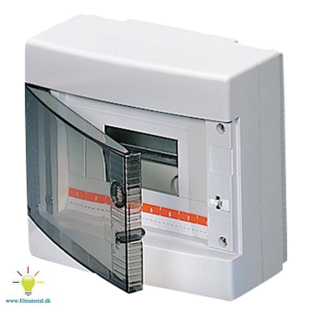 Gruppetavle 1X12M Hvid Ip40