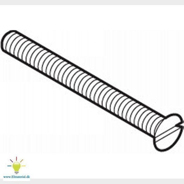 Skrue Undersnket 4X40