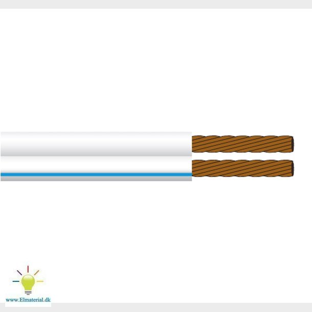 Ledning Pvtu 2X1,5 Lg/Bl R100