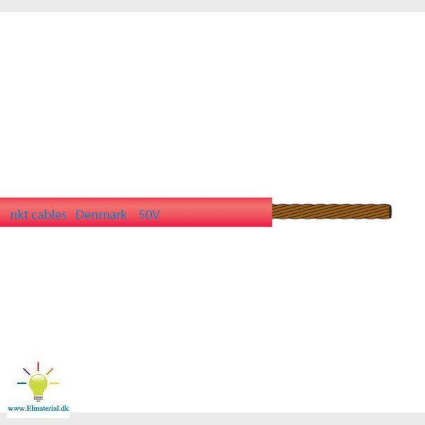 Ledning Pvtau 1X2,5 Brun S50