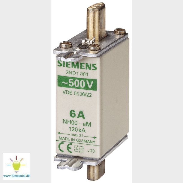 Sikring Nh 00-Am 25A 500V