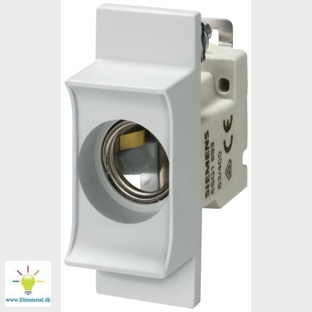 Sikringselem D01 1P 16A M/Afd