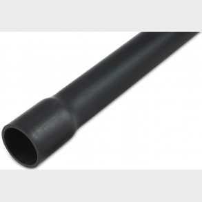 Plastrr 32Mm M/Muffe 750 Sort