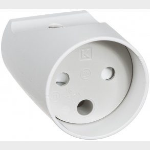 Förlängningsled U/J Vit