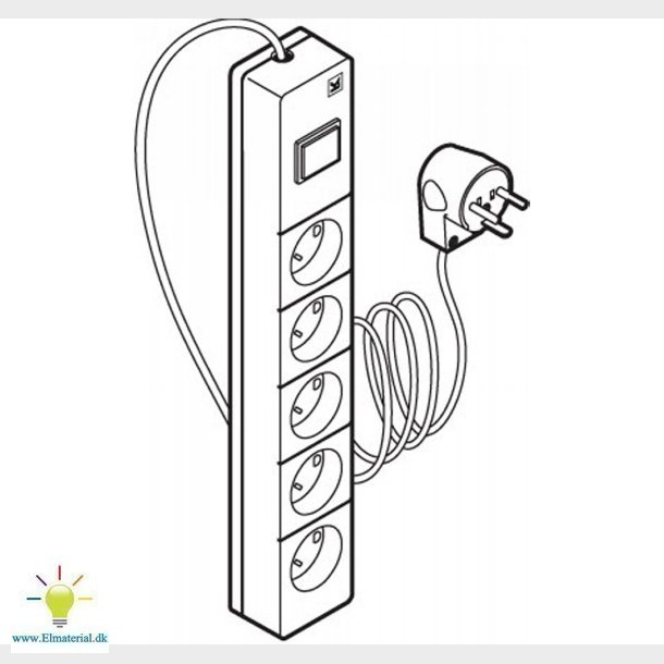 5Stikds 5R Edb M/Ledn+Lp Lg