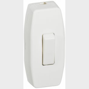 Gennemgangsafbryder Hvid